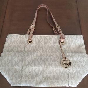 Used Michael Kors Jet Set Logo Tote Bag